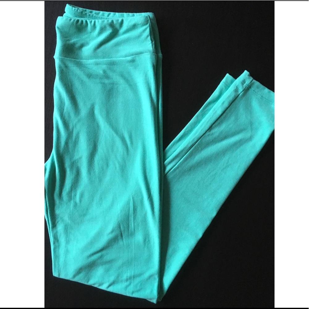 LuLaRoe OS Seafoam Green Leggings NWOT